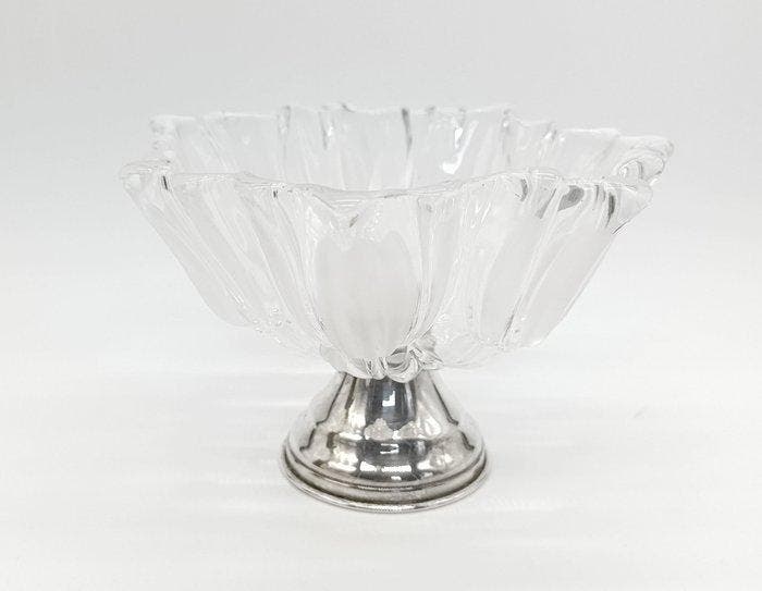 F.lli Matera - Tafelmiddenstuk - tulp - .800 zilver, Antiek en Kunst, Antiek | Goud en Zilver