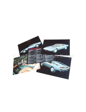 1973 MASERATI KHAMSIN PORTFOLIO BROCHURE, Nieuw, Author