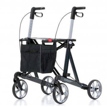 Rollator Server HD Heavy Duty - L met extra brede zitting, Diversen, Verpleegmiddelen, Ophalen of Verzenden, Nieuw