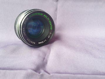 Chinon 1:1.7 f=55mm Prime lens, Nieuw