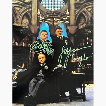 Harry Potter - Signed by Josh Herdman (Gregory Goyle) and, Nieuw