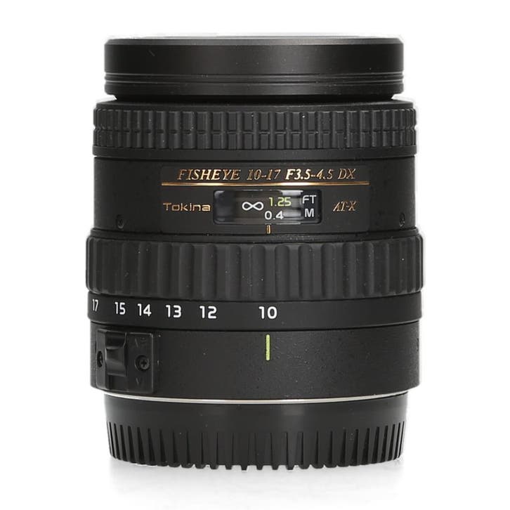 Tokina AT-X 10-17mm f/3.5-4.5 DX V - Canon EF-S, Audio, Tv en Foto, Fotografie | Lenzen en Objectieven, Zo goed als nieuw, Tokina