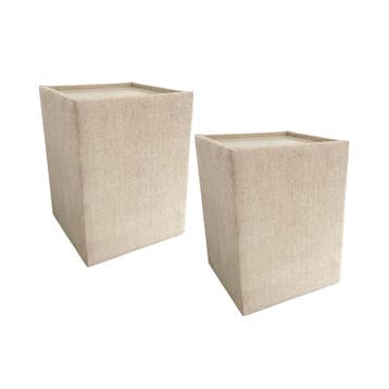 Norma Square | 2x NACHTKASTEN | Outlet -75%, Ophalen, Nieuw