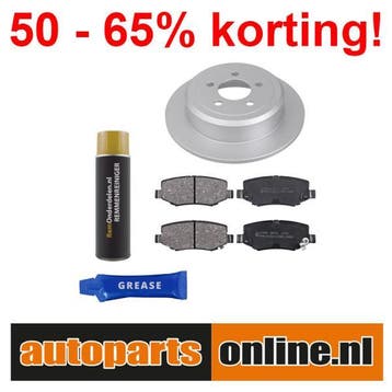 Remschijven + Remblokken Dodge Nitro achterzijde, Verzenden, Nieuw, Dodge
