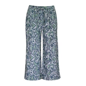 Heartkiss • culotte sweat pants • S, Kleding | Dames, Broeken en Pantalons, Maat 36 (S), Verzenden, Blauw, HeartKiss
