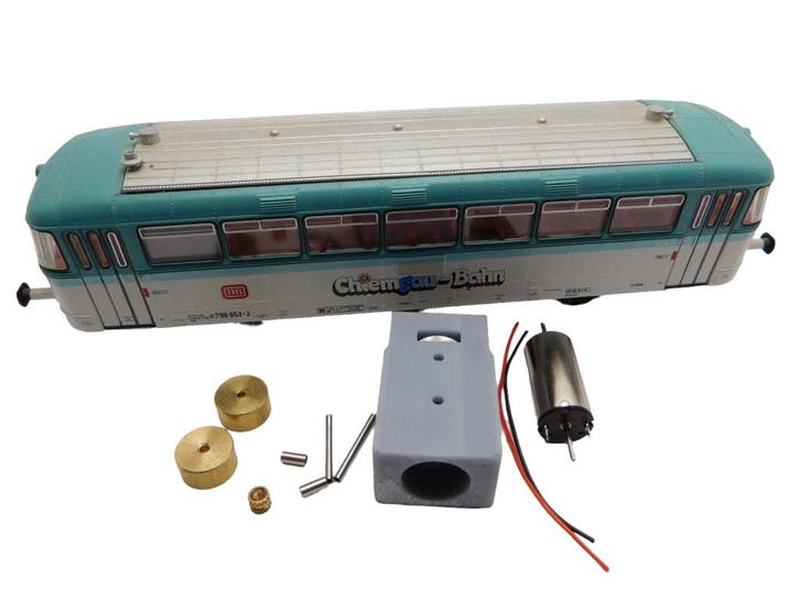 micromotor HR013F motor ombouwset voor Roco DR BR 104, DB, Hobby en Vrije tijd, Modeltreinen | H0, Gelijkstroom, Overige typen