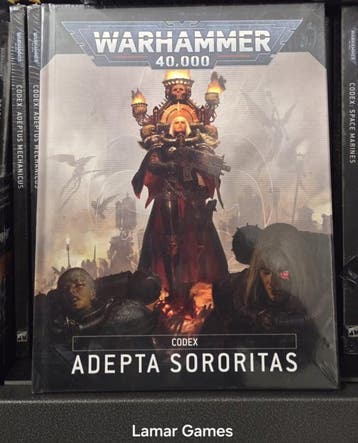 Codex Adepta Sororitas 2024 (Warhammer 40.000 nieuw), Hobby en Vrije tijd, Wargaming, Ophalen of Verzenden, Nieuw
