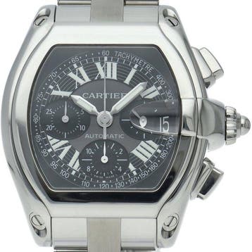 Cartier - Roadster XL Chronograph Watch - W62007X6 - Heren -, Nieuw