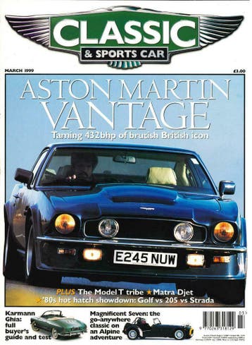 Classic & Sports Car Aston Martin Vantage Karmann Ghia, Boeken, Verzenden, Gelezen, Algemeen