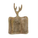 Schaal/Snijplank mango hout gewei 40cm, Verzenden, Nieuw