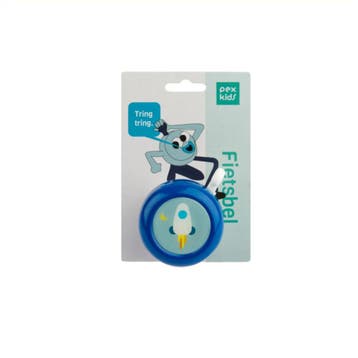 Kinder fietsbel - Raket blauw, Verzenden, Nieuw, Budgetfietsonderdelen.nl