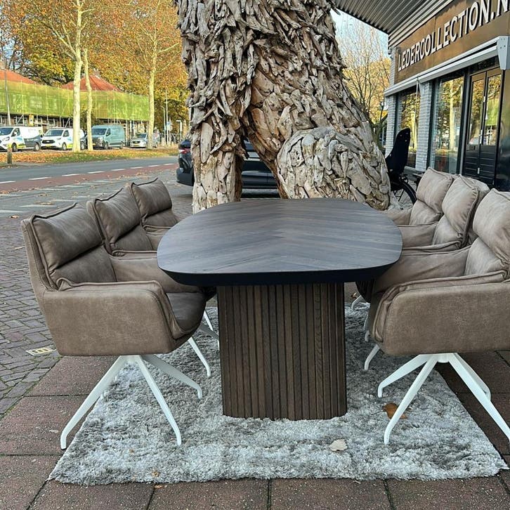Eetkamerstoel 490 | Witte Poot | Direct Leverbaar!, Huis en Inrichting, Stoelen, Nieuw, Ophalen of Verzenden