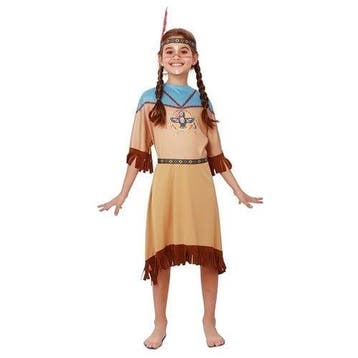 Indianen Meisje Verkleedset 3-Delig Pezi, Ophalen of Verzenden, Nieuw