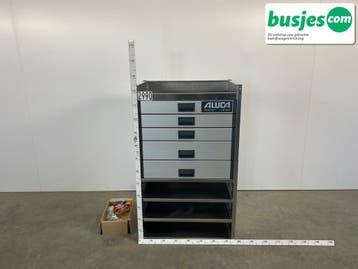 Aluca bedrijfswageninrichting nieuw 765x520x1250mm (2990), Ophalen of Verzenden