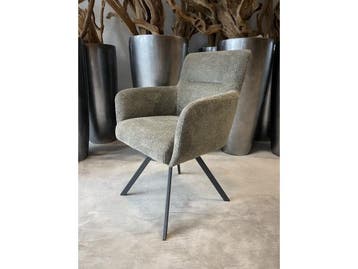 Veiling - Eetkamerstoel Manur (set van 8) Microvezel stof -, Huis en Inrichting, Nieuw