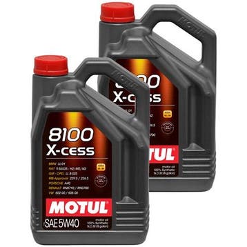 Motul Aanbieding: 2 X 8100 X-Cess 5W40 5L, Verzenden, Nieuw