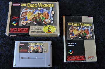 The Lost Vikings Nintendo SNES Boxed PAL, Spelcomputers en Games, Verzenden, Nieuw