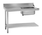 Aanvoertafel | RVS | Spoelbak | 1200x720x850 mm, Verzenden, Nieuw in verpakking