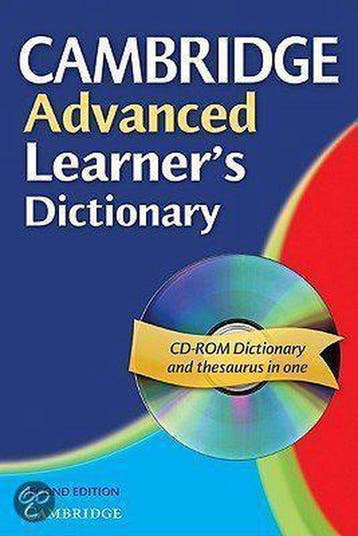 Cambridge Advanced Learners Dictionary Paperback with, Boeken, Verzenden, Gelezen