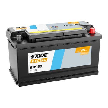 Exide Excell accu | EB950 | 12V 95Ah, Ophalen of Verzenden, Nieuw