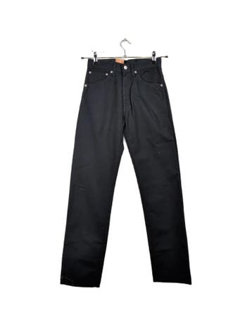 Levis 551 Jeans Dames maat W28 / L32 Zwart Vintage, Zwart, Ophalen of Verzenden, Zo goed als nieuw, W28 - W29 (confectie 36)