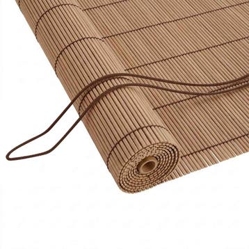 vidaXL Rolgordijn Bruin 160 x 220 cm Bamboe, Verzenden, Nieuw, Bruin