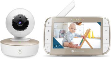 Motorola VM50G Babyfoon | 5 Scherm | Retourdeal 30%, Ophalen of Verzenden, Nieuw, 250 meter of meer, Terugspreekfunctie