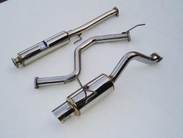 Invidia 92-95 Civic EF6 3DR 60mm (101mm tip) Cat-back, Ophalen of Verzenden, Nieuw