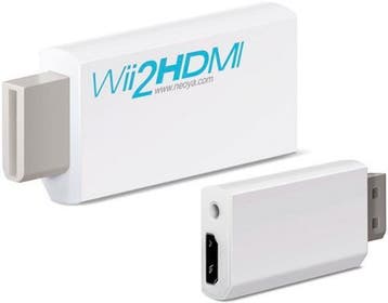Wii naar HDMI adapter/omvormer/converter - Full HD Wii, Spelcomputers en Games, Ophalen of Verzenden, Zo goed als nieuw