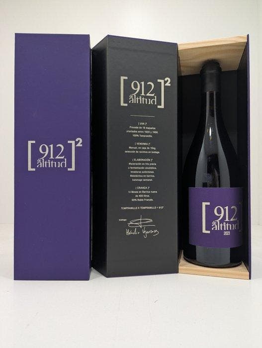 2023 Bodegas Veganzones, 912 de Altitud al Cuadrado - Ribera, Verzamelen, Wijnen