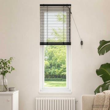 vidaXL Venetiaanse jaloezie Zwart 60 x 160 cm 35 mm, Verzenden, Nieuw, Zwart