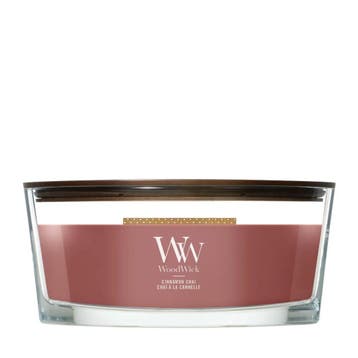 WoodWick Cinnamon Chai Ellipse Candle - 454gr, Ophalen of Verzenden, Nieuw, Overige typen