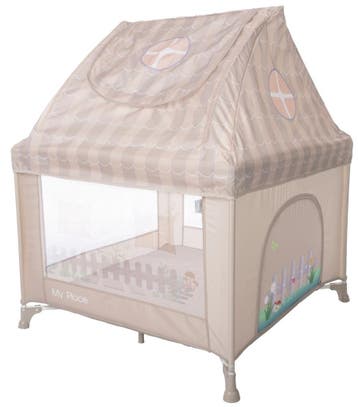 Lorelli My Place Beige Inklapbare Box met Dakje, Kinderen en Baby's, Boxen, Verzenden, Nieuw