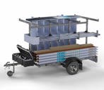 Rolsteiger 135x250x10,2m euroscaffold + aanhanger kopen, Verzenden, Nieuw, Rolsteiger of Kamersteiger, 5 meter of hoger