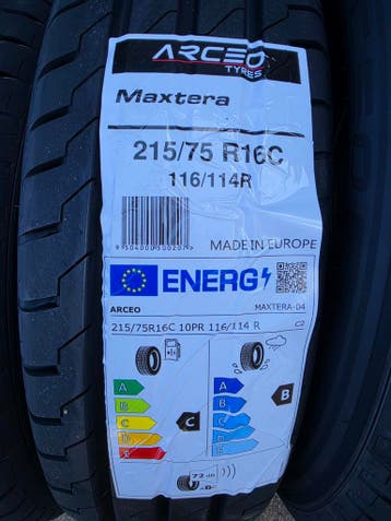 215/75r16C 116/114 Made in Europe Dot26 Nieuwe A merk Banden, Ophalen, 215 mm, 16 inch, Nieuw