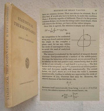 Erwin Schrödinger - Statistical Thermodynamics - 1948
