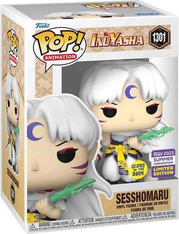 Funko Pop #1301 InuYasha - Sesshomaru Glow in the Dark SDCC, Verzenden, Nieuw
