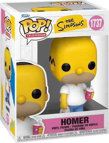 Funko Pop! - The Simpsons - Homer (Krusty Burger) #1737 |, Verzenden, Nieuw