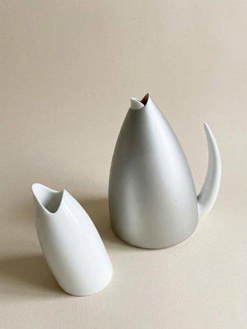 Alessi - Philippe Starck - Theepot (2) - Porselein - Theepot