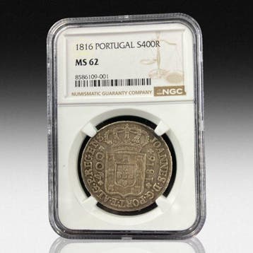 Portugal. Cruzado Novo - João Prince Regent (2nd Type) 400