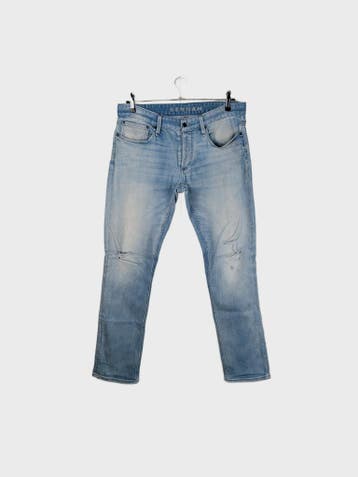 Denham Jeans Heren maat WW34 / L31 Blauw Vintage, Ophalen of Verzenden, Nieuw