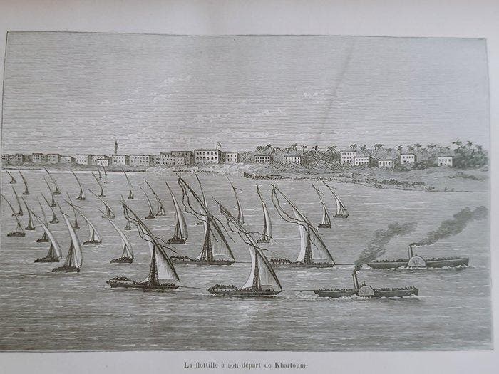 Sir Samuel White Baker - Ismailia - 1875, Antiek en Kunst, Antiek | Boeken en Bijbels