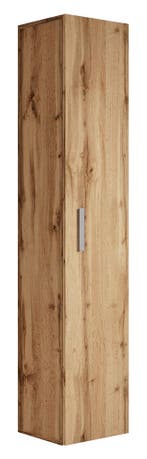Badkamerkast Pluto 30 x 30 x 150 cm Eiken Kolomkast, Verzenden, Nieuw, (Half)hoge kast