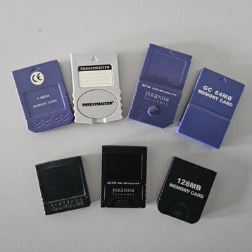 Memory Card voor de Gamecube (en wii) (59,251,1019 blocks), Spelcomputers en Games, Spelcomputers | Nintendo GameCube, Verzenden