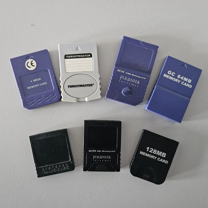 Memory Card voor de Gamecube (en wii) (59,251,1019 blocks), Spelcomputers en Games, Spelcomputers | Nintendo GameCube, Zo goed als nieuw