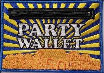 carnavalsembleem partywallet portemonnee, Ophalen of Verzenden, Nieuw, Overige applicaties
