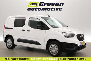Opel Combo 1.5 102PK | 3 Zits | Airco | Cruise | Carplay |, Euro 6, Wit, Nieuw, Lease