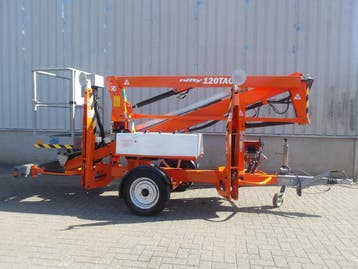 Aanhangerhoogwerker Nifty 120TAC , 2014 , werkhoogte 12.2 m, Zakelijke goederen