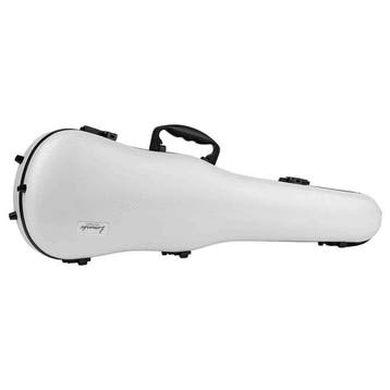 Leonardo VC-70-WH Pro Series vioolkoffer 4/4 shaped carbon, Ophalen of Verzenden, Nieuw