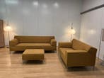 NIEUW GESTOFFEERDE Design on Stock Bloq Set – Okergeel, Ophalen of Verzenden, Nieuw, Stof, Bankstel Bank Zetels Sofa Hoekbank Design bank
